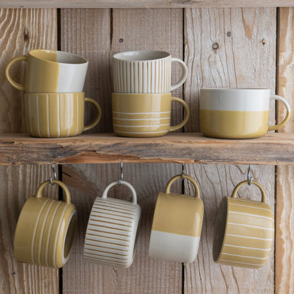 Rue Mug - Mustard Yellow
