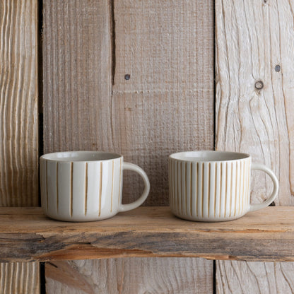 Yarrow Mug - Brushed Mustard Yellow