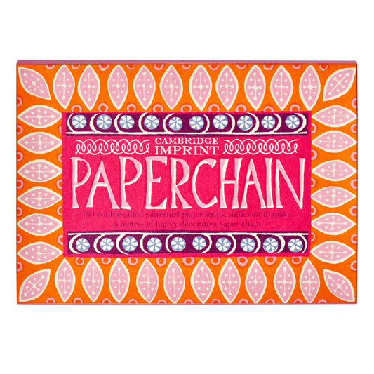 Colourful Paper Chain Kit - Orange and Purple