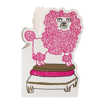 Poodle Card