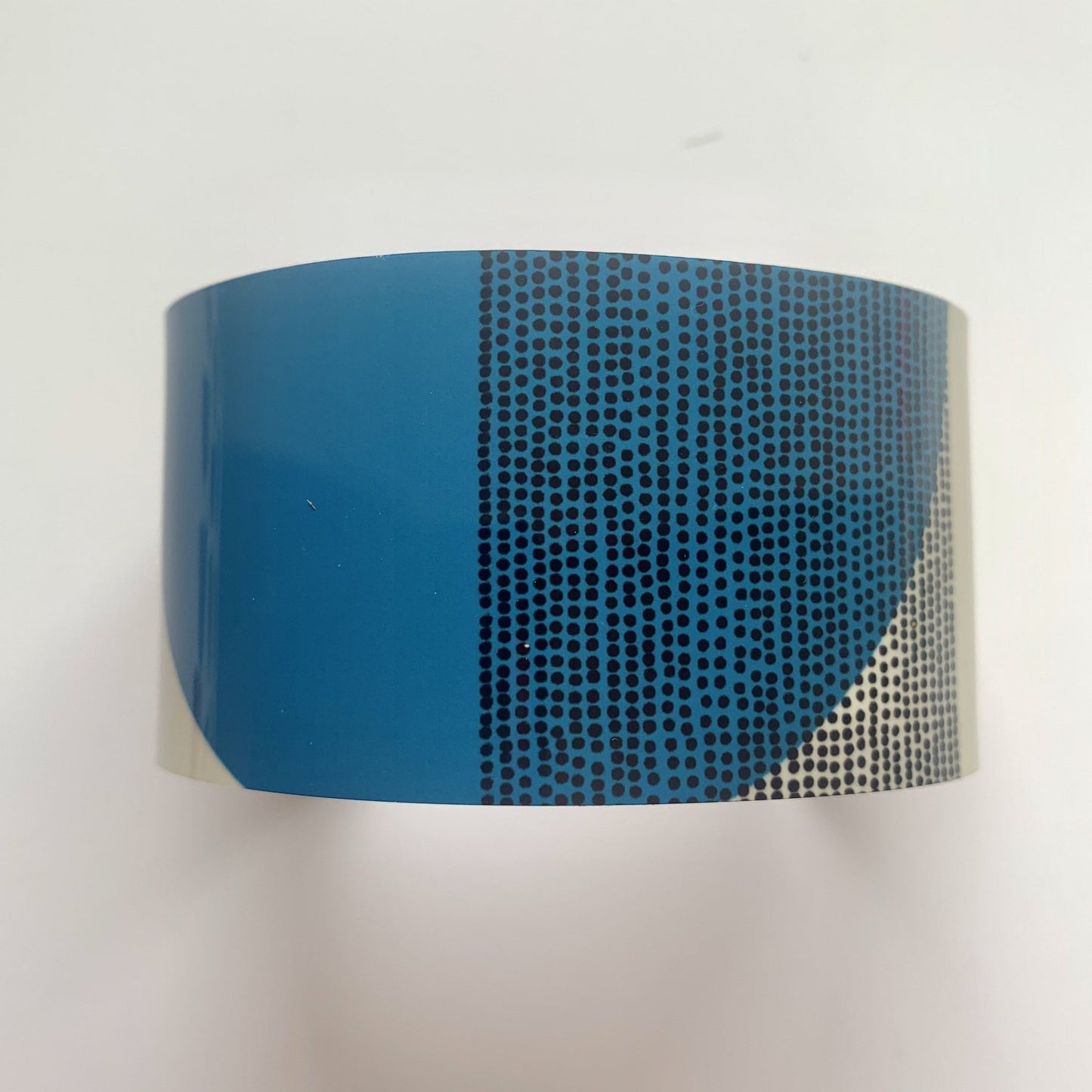 Balance Wide Cuff Bracelet - Teal Arc