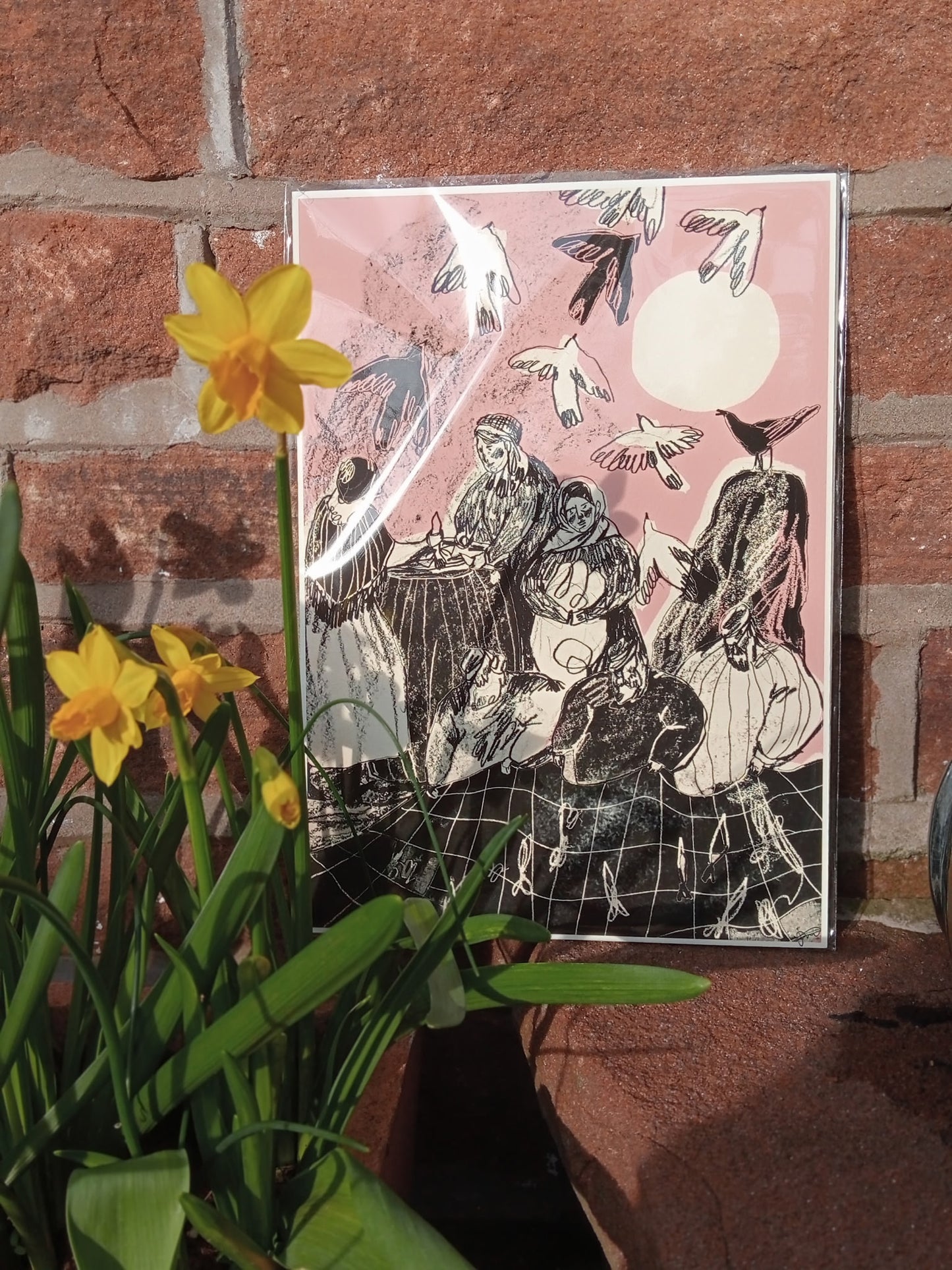 The Crofters, The Dawn. A4 Print