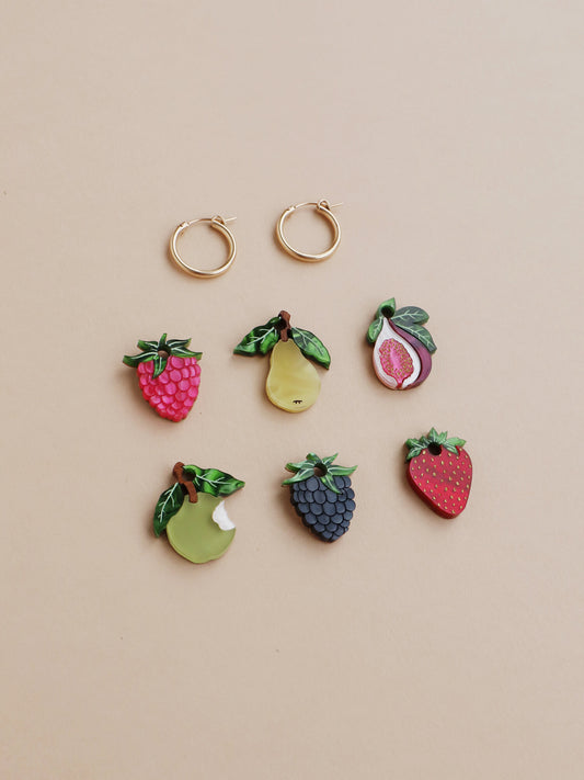 Jammy Fruit Charms and Hoops