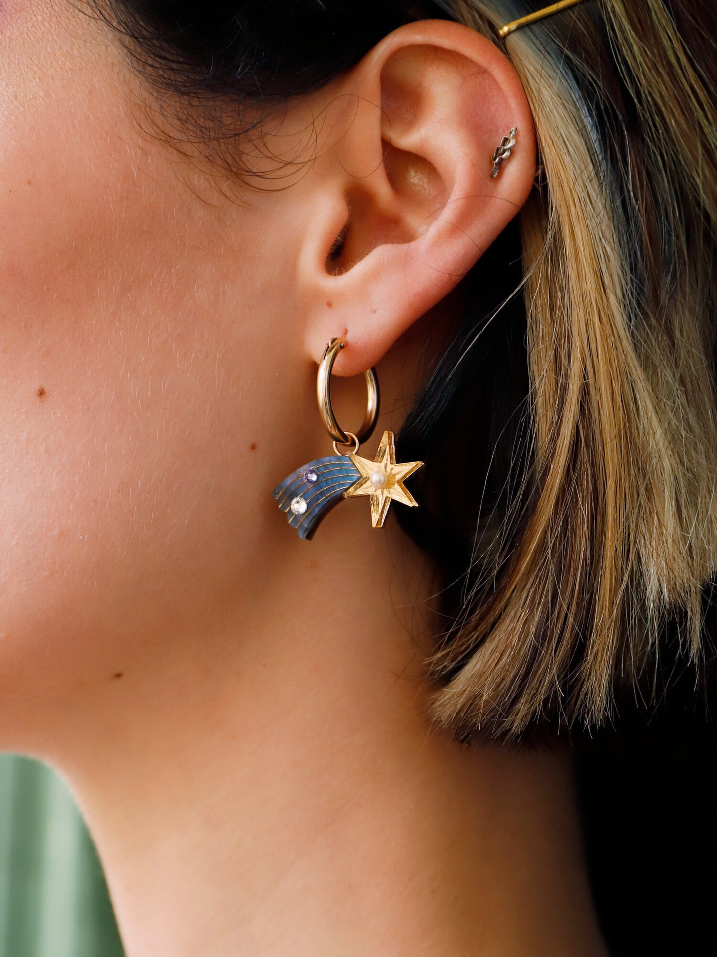 Heavenly Celestial Charms and Hoops