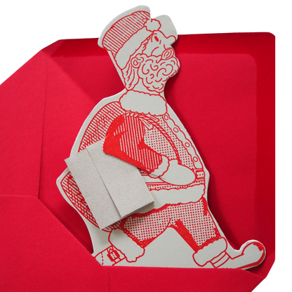 Santa Claus the Christmas card