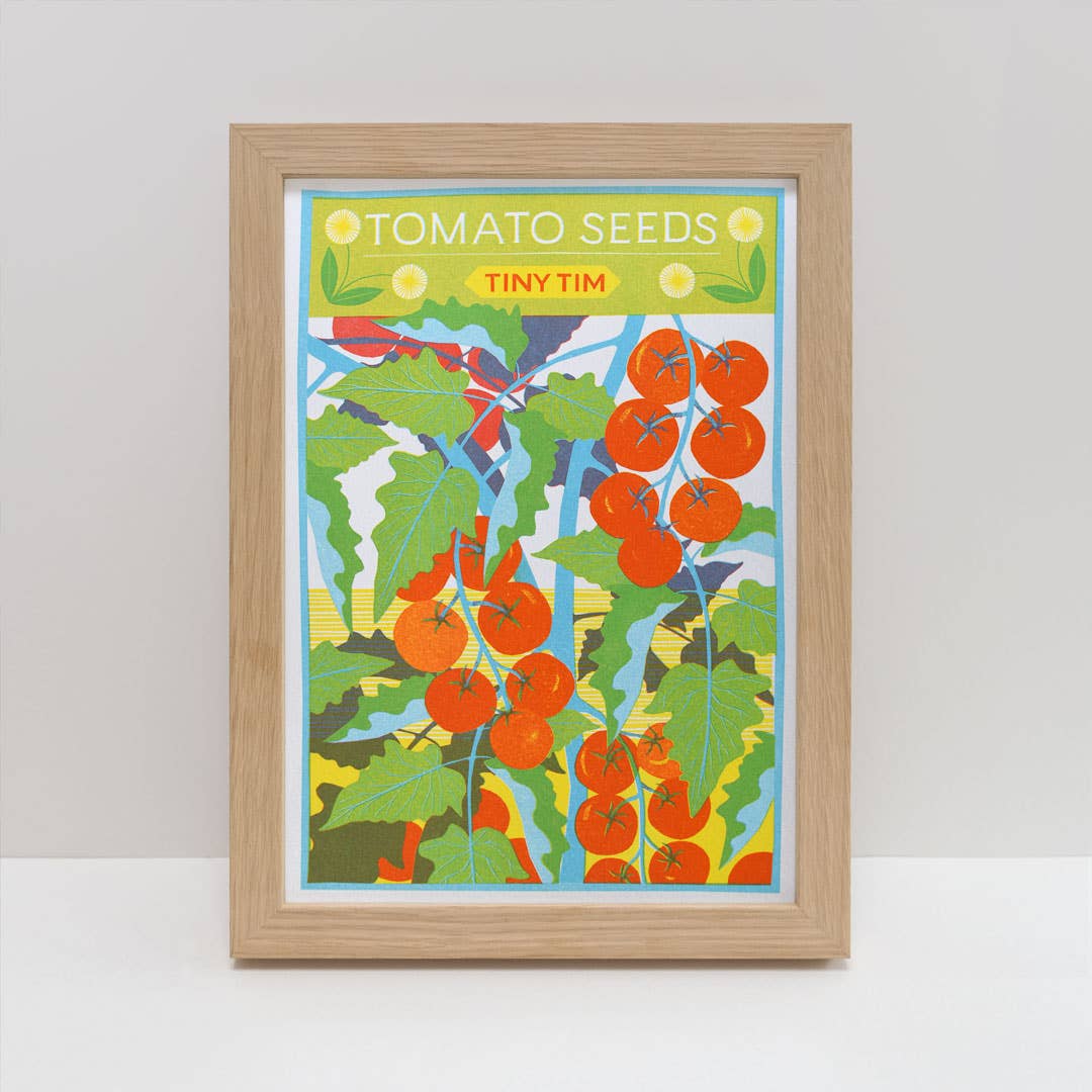 Tomato - A4 Risograph Print