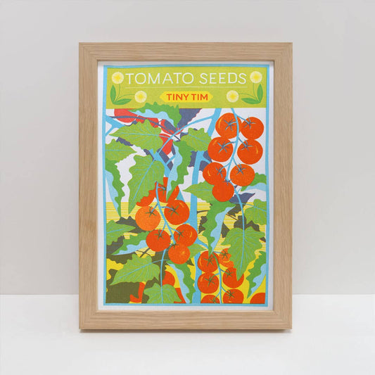 Tomato - A4 Risograph Print