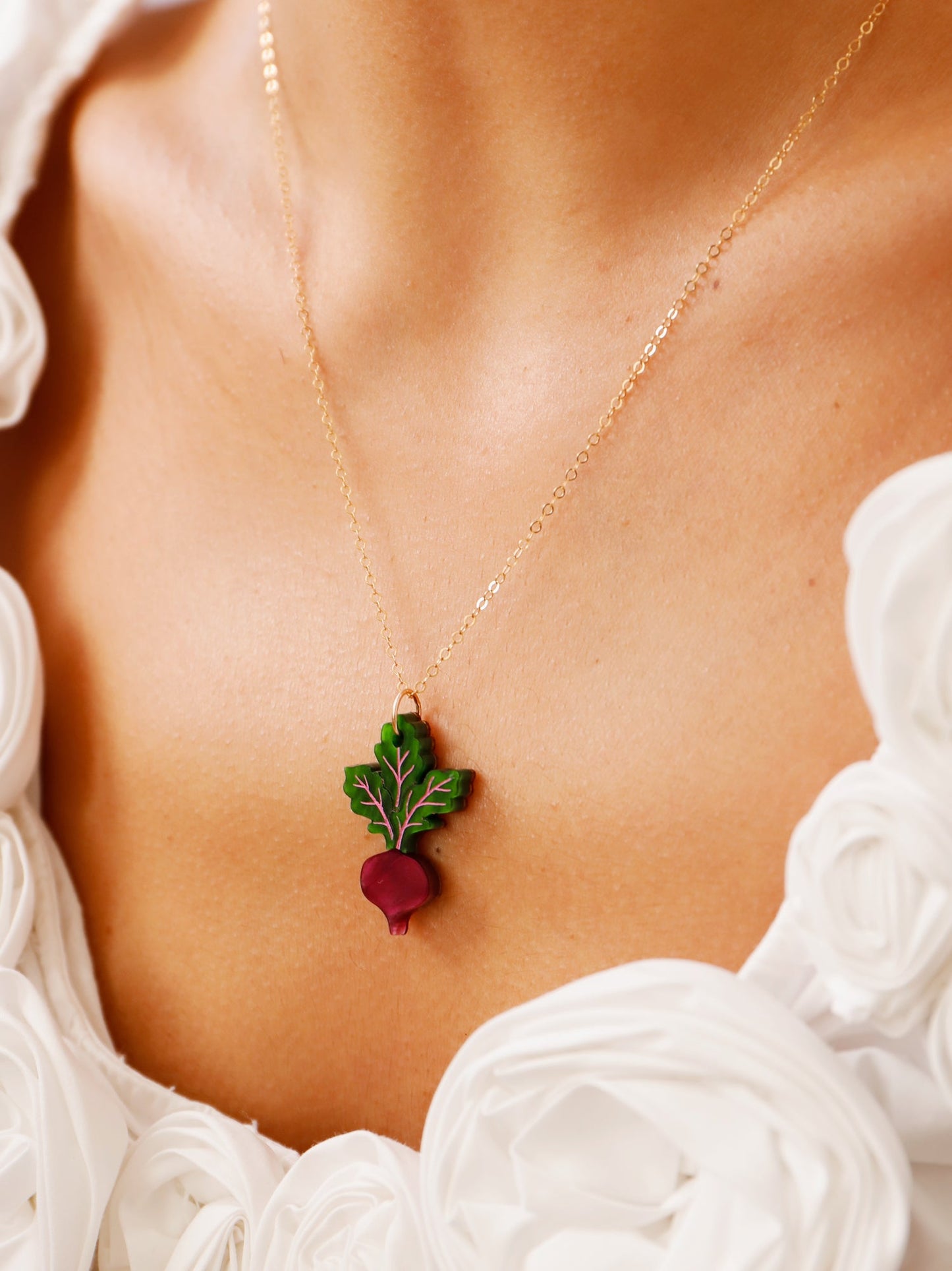 Beetroot Necklace