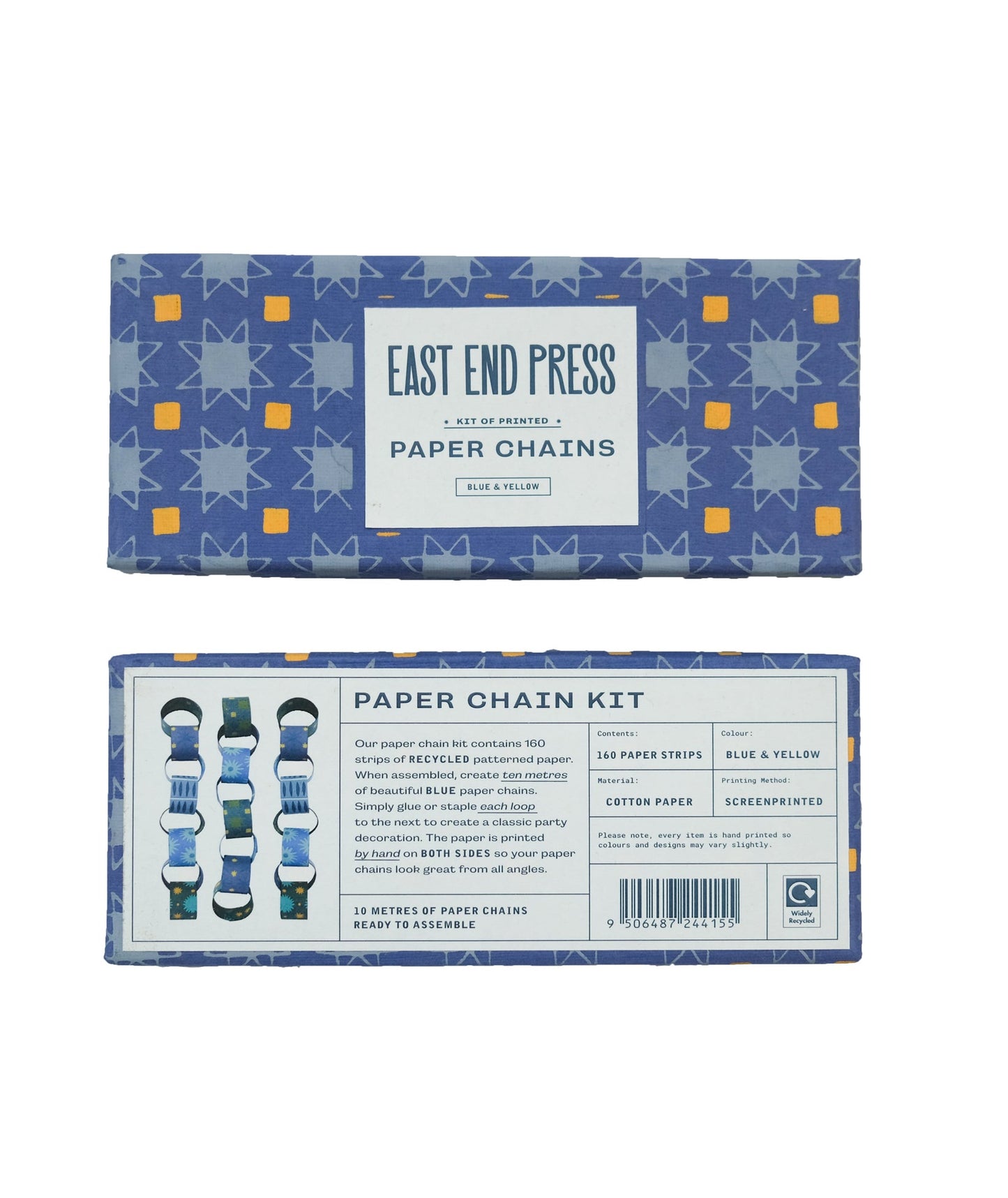 Blue Paper Chain Kit