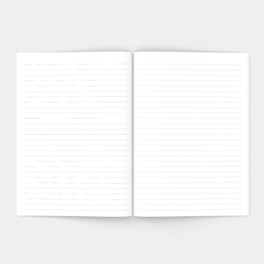 Cat Characters A5 Lined Eco Friendly Notebook