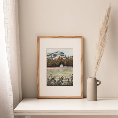 Loch Lomond, Argyll and Bute, Scotland - A4 Art Print