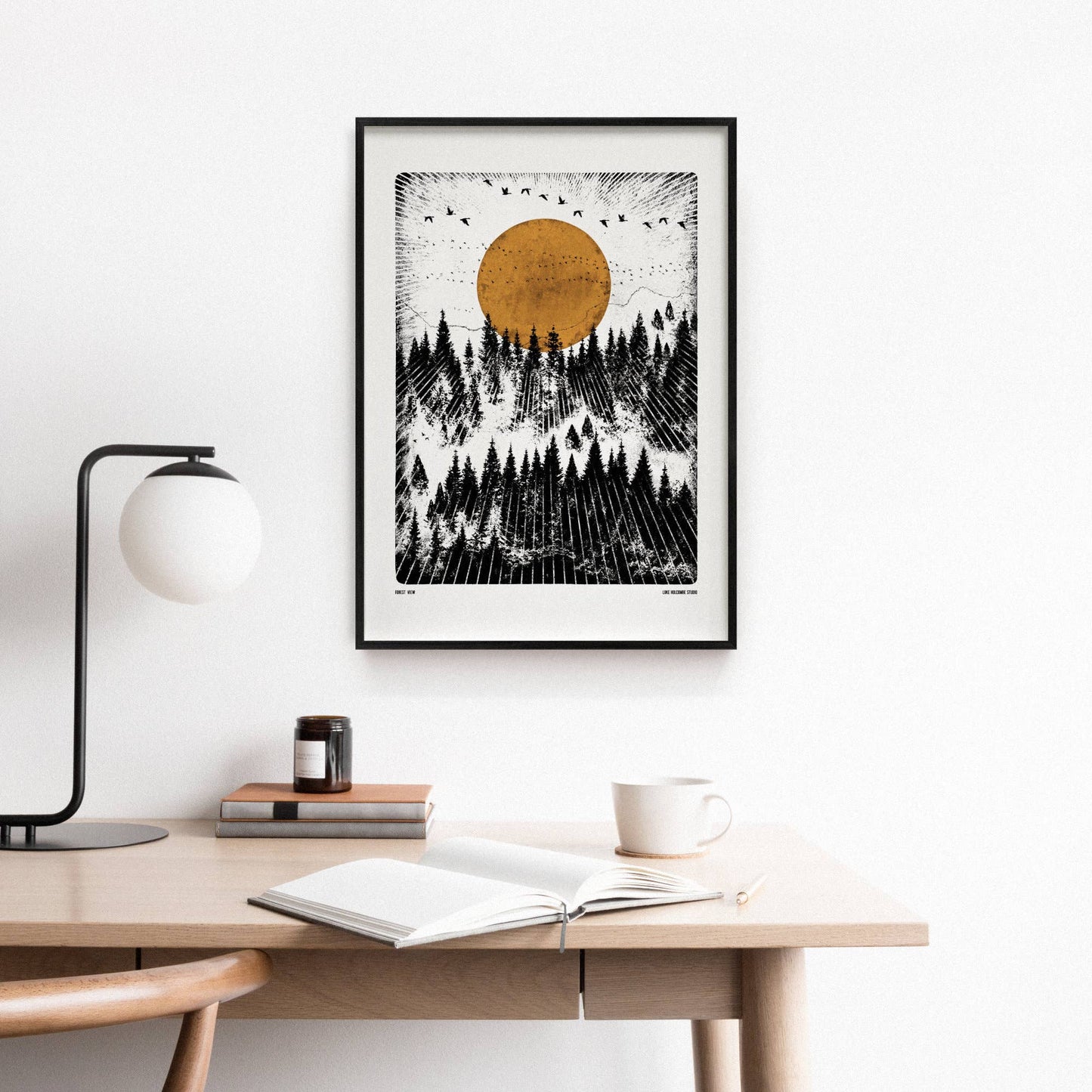 Forest View, A3 Digital Print