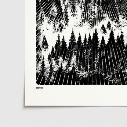 Forest View, A3 Digital Print