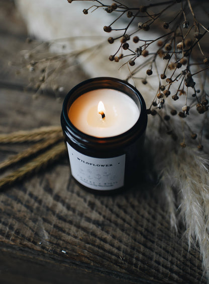 Blackberry Bush Soy Wax Candle: Medium
