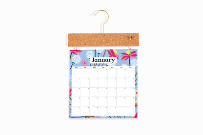 2026 Pinboard Calendar -  'Dried'