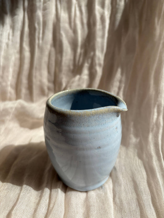 Sky Blue Milk Jug
