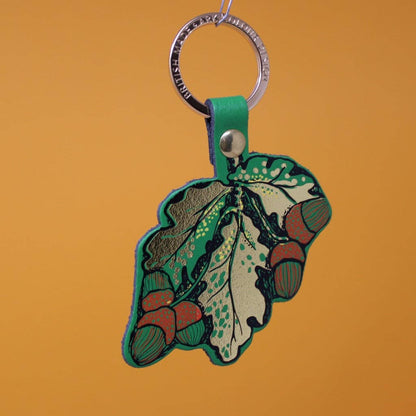 Mighty Oaks Key Fob: Ochre