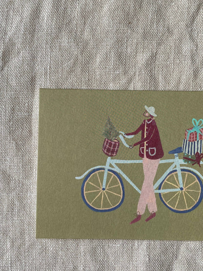 Delivery! Mini Christmas card