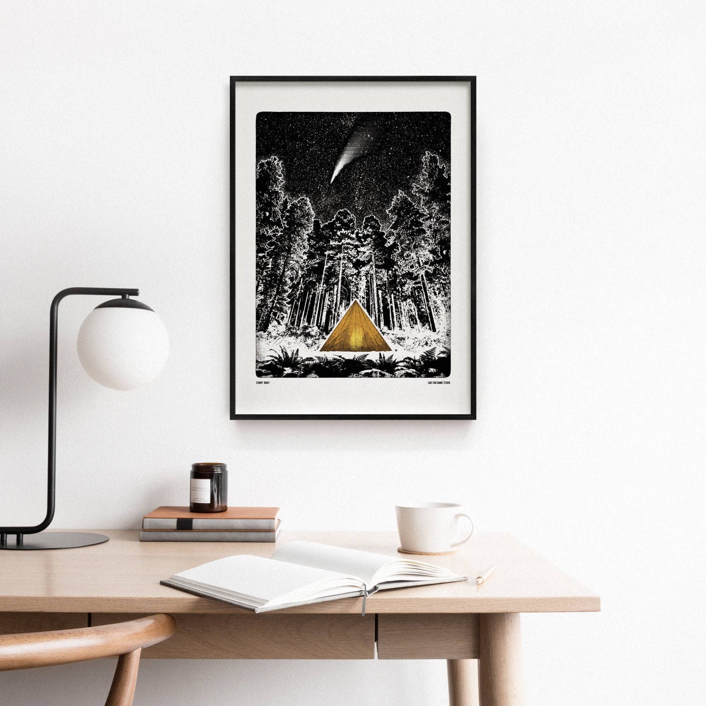 Starry Night, A4 Digital Print