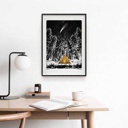 Starry Night, A4 Digital Print