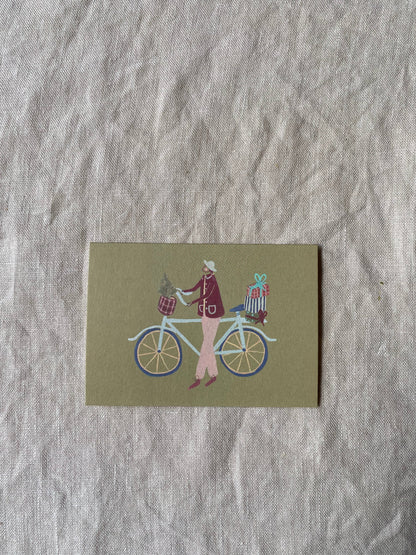 Delivery! Mini Christmas card