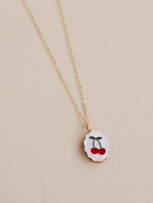 Cherry Charm Necklace