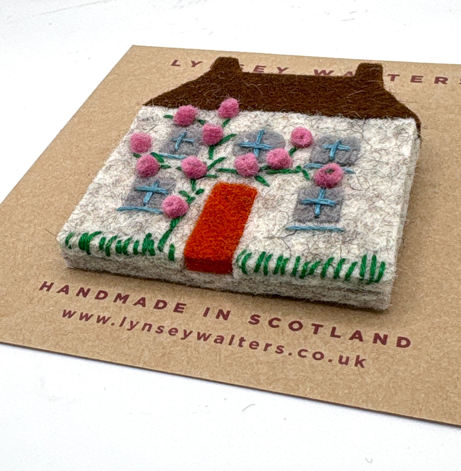 Country Cottage Brooch