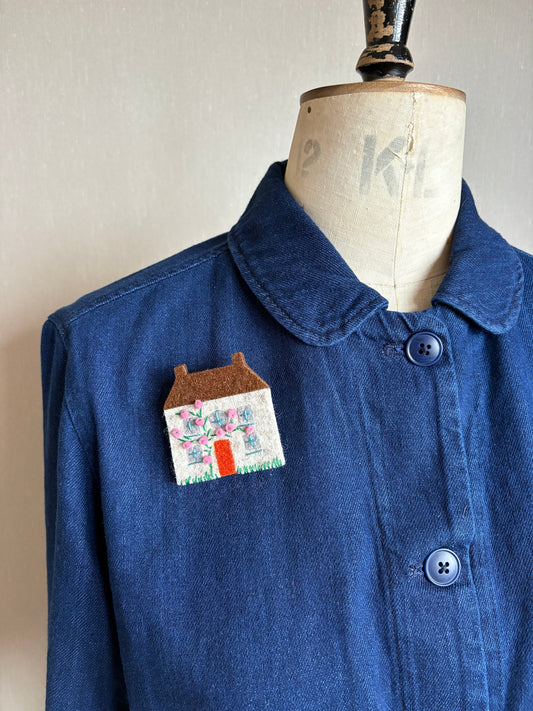 Country Cottage Brooch