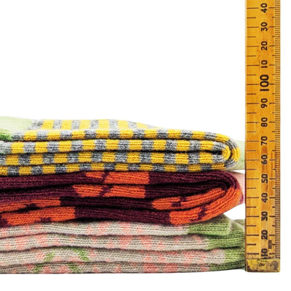 Men's Lambswool Ankle Socks - Sheep
