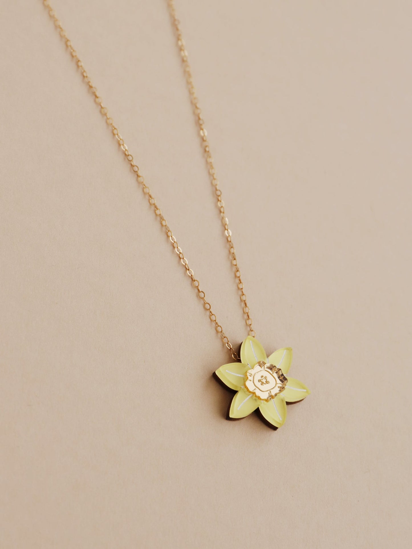 Daffodil Necklace