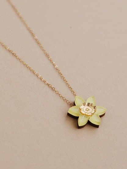 Daffodil Necklace