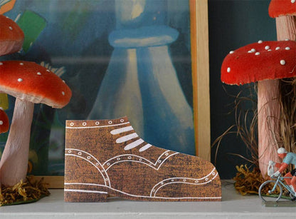 Shoe Shaped Greeting Card