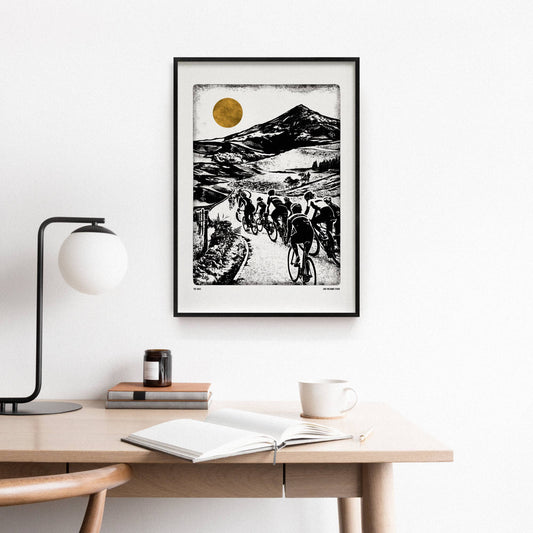 The Chase, A4 Digital Print