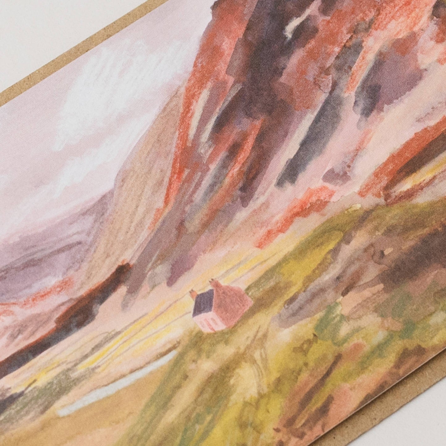 Rural Cottage - Landscape Card