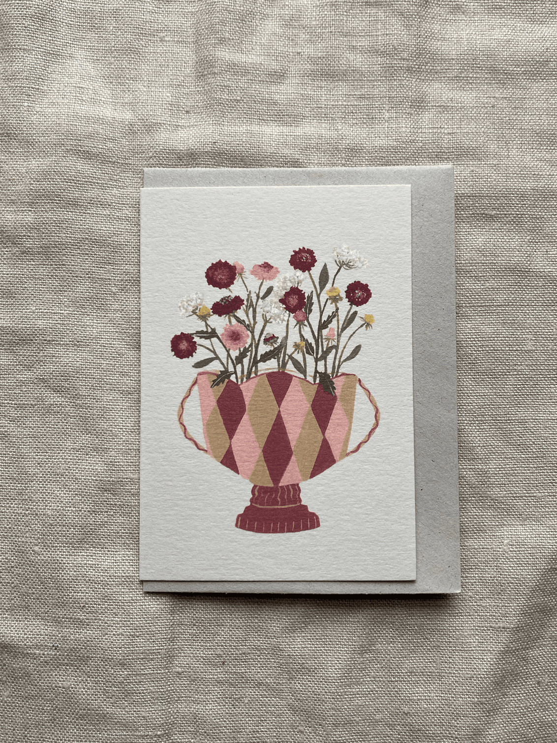 Scabiosa Mini Card