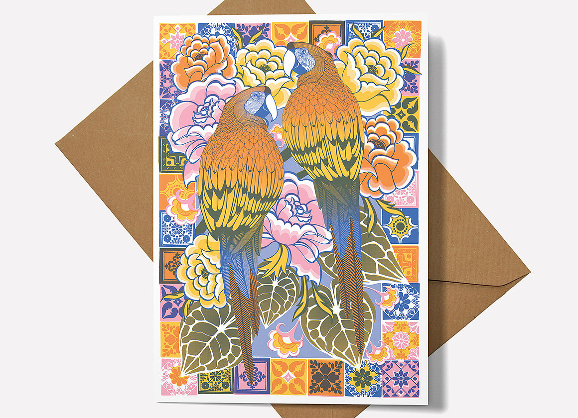 Macaws Card