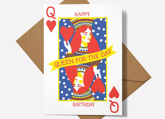 Birthday Queen Card