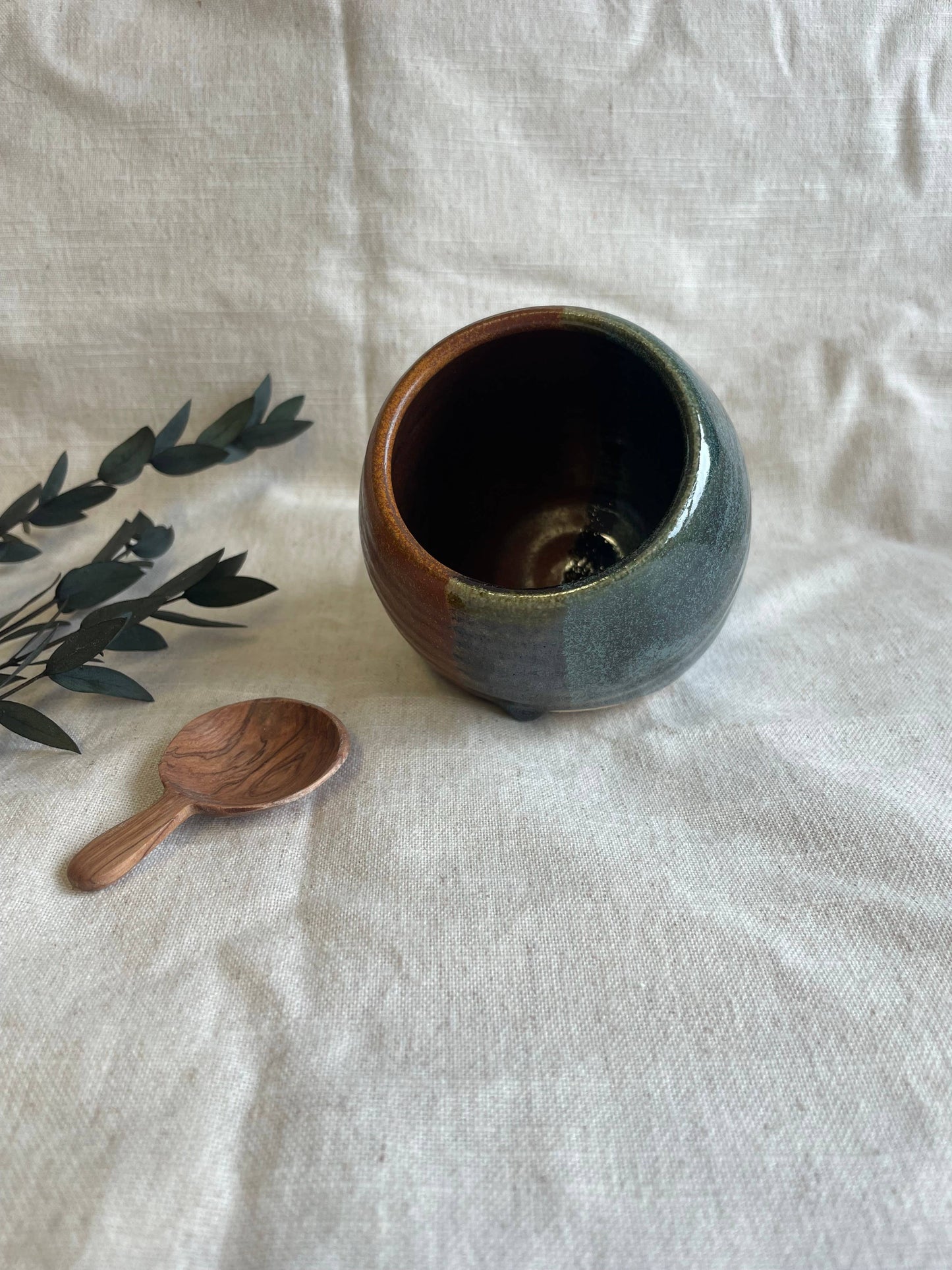 Earth Handmade Ceramic Salt Pig