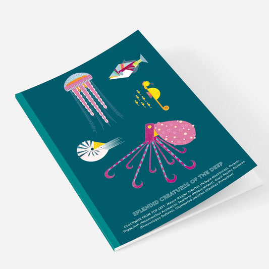Sea Creatures A5 Eco Friendly Notebook