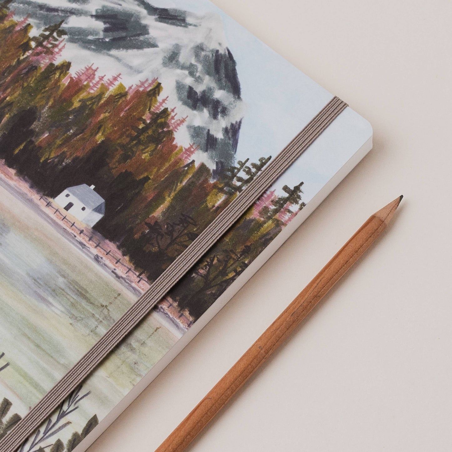 Bothy by the Lake - A5 Landscape Notebook