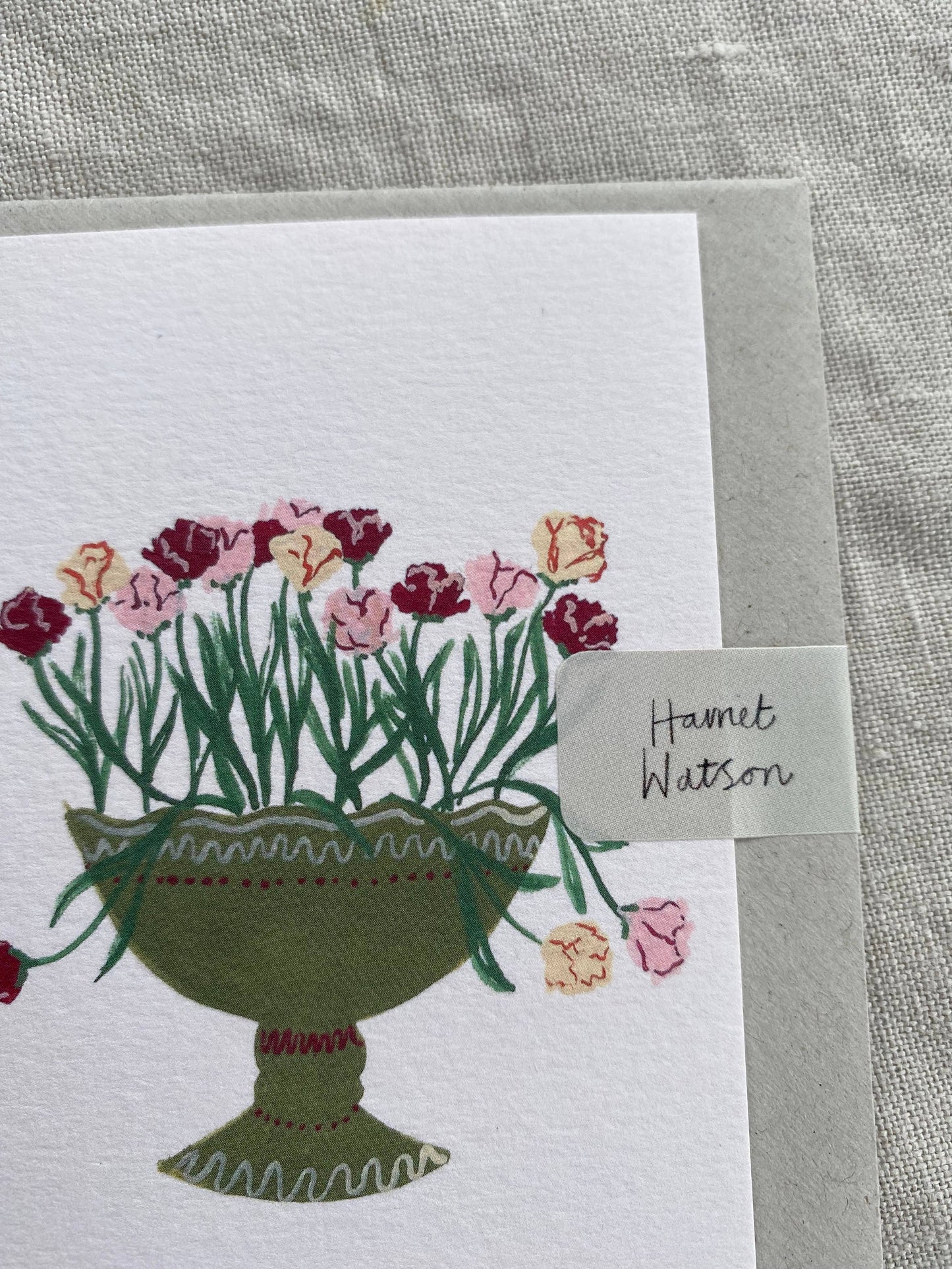 Parrot Tulips Mini Card