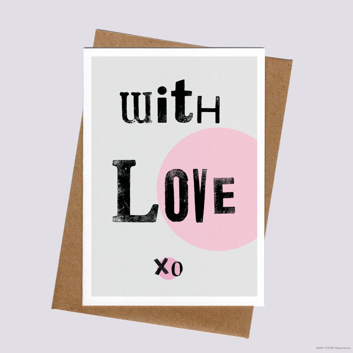 With Love - MIXED MESSAGES CARD