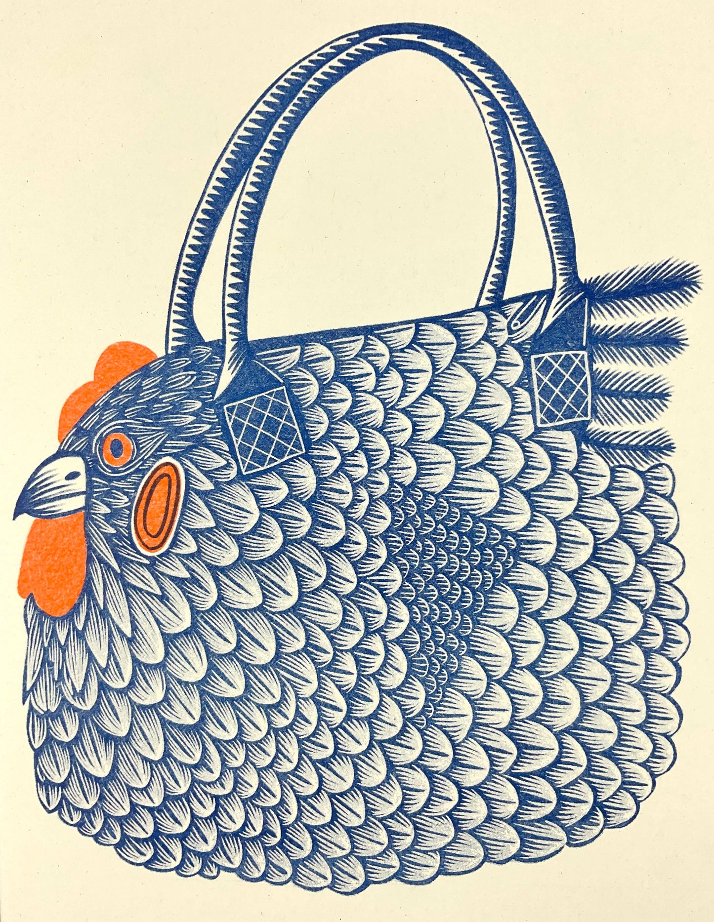 Chicken Bag Risoprint