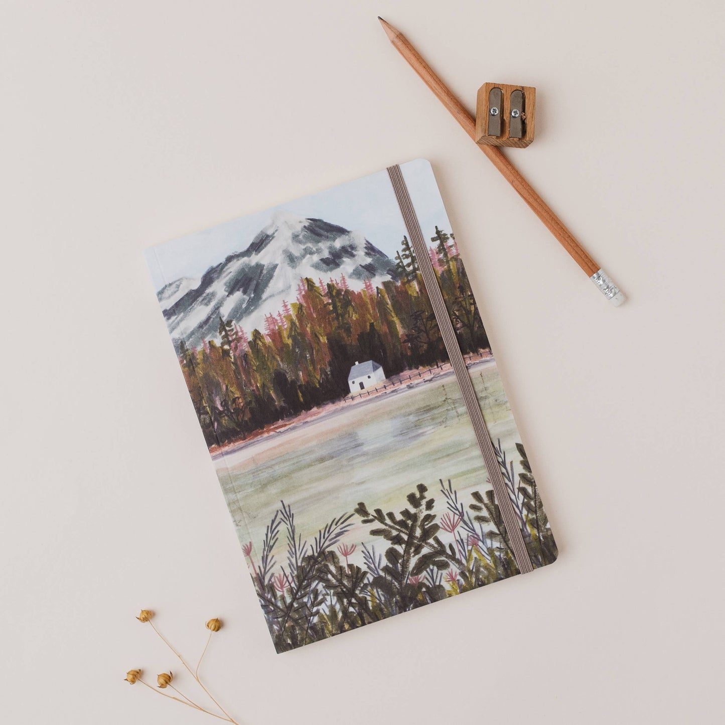 Bothy by the Lake - A5 Landscape Notebook