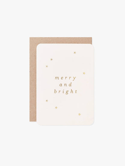 Merry & Bright Mini Christmas Card