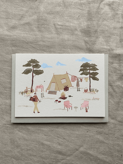 Weekend in the Woods Card