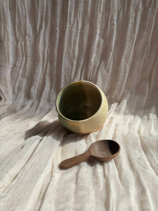 Bamboo Green Mini Salt Pig