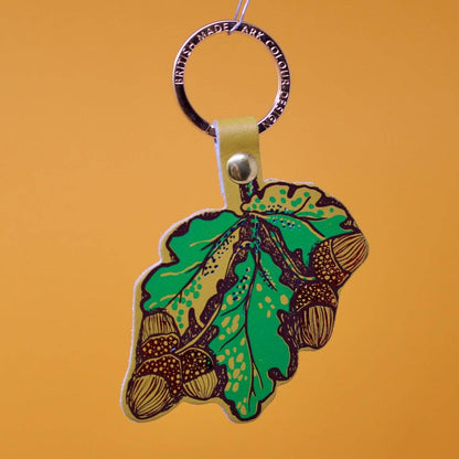 Mighty Oaks Key Fob: Ochre