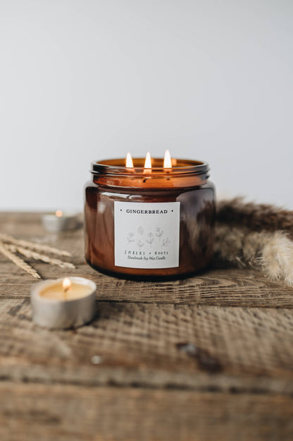 Gingerbread Soy Candle