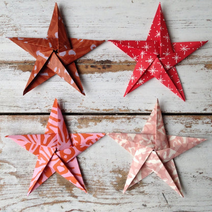 Origami Star Garland - Make Your Own